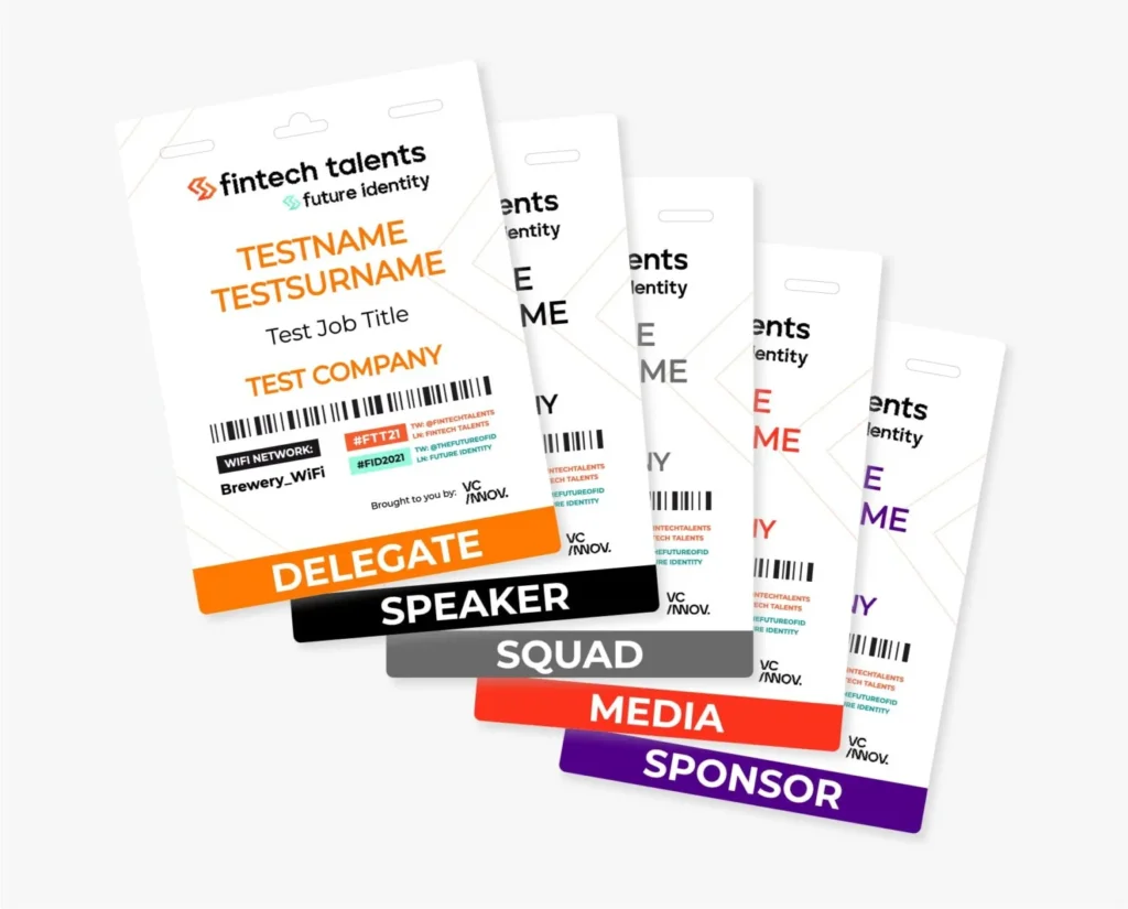 Conference Badge Printing Dunstable